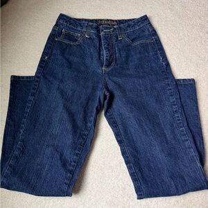 St. John's Bay Dark Blue Straight Leg Jeans